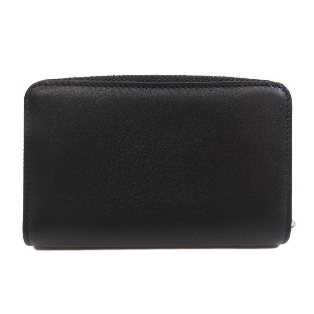 LOEWE Coin case leather black anagram Women(Unisex) Used Authentic