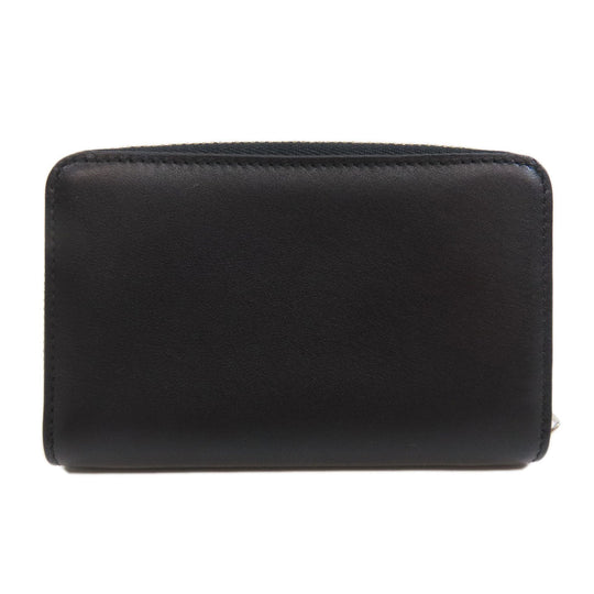 LOEWE Coin case leather black anagram Women(Unisex) Used Authentic