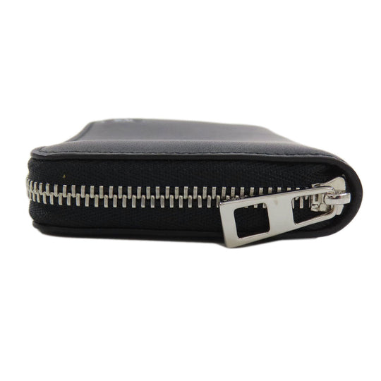 LOEWE Coin case leather black anagram Women(Unisex) Used Authentic