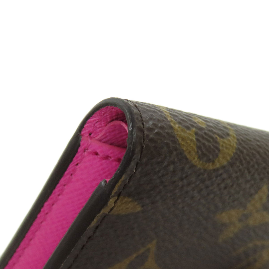 LOUIS VUITTON Bifold Wallet M82383 Monogram canvas Brown Portefeuille Lisa