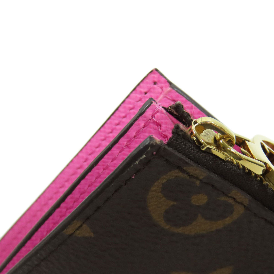 LOUIS VUITTON Bifold Wallet M82383 Monogram canvas Brown Portefeuille Lisa