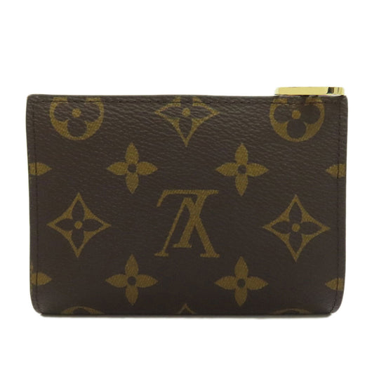 LOUIS VUITTON Bifold Wallet M82383 Monogram canvas Brown Portefeuille Lisa