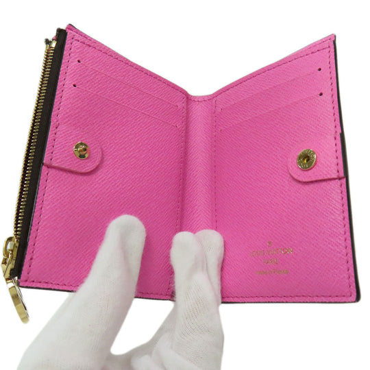 LOUIS VUITTON Bifold Wallet M82383 Monogram canvas Brown Portefeuille Lisa