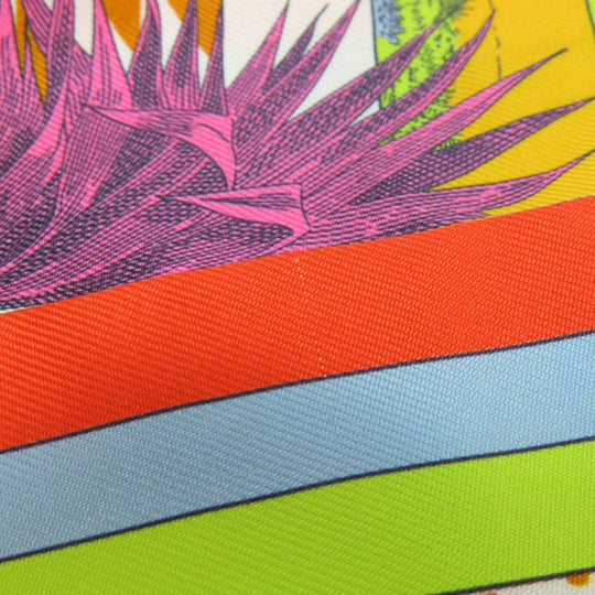 HERMES scarf silk multicolor Twilly Women Used Authentic