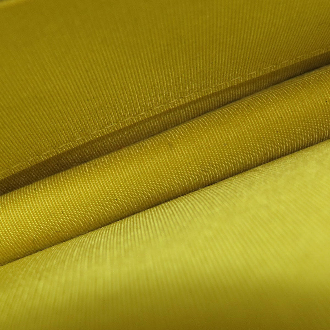 CHANEL Shoulder Bag lambskin yellow ChainShoulder Silver Metal Gold Metal