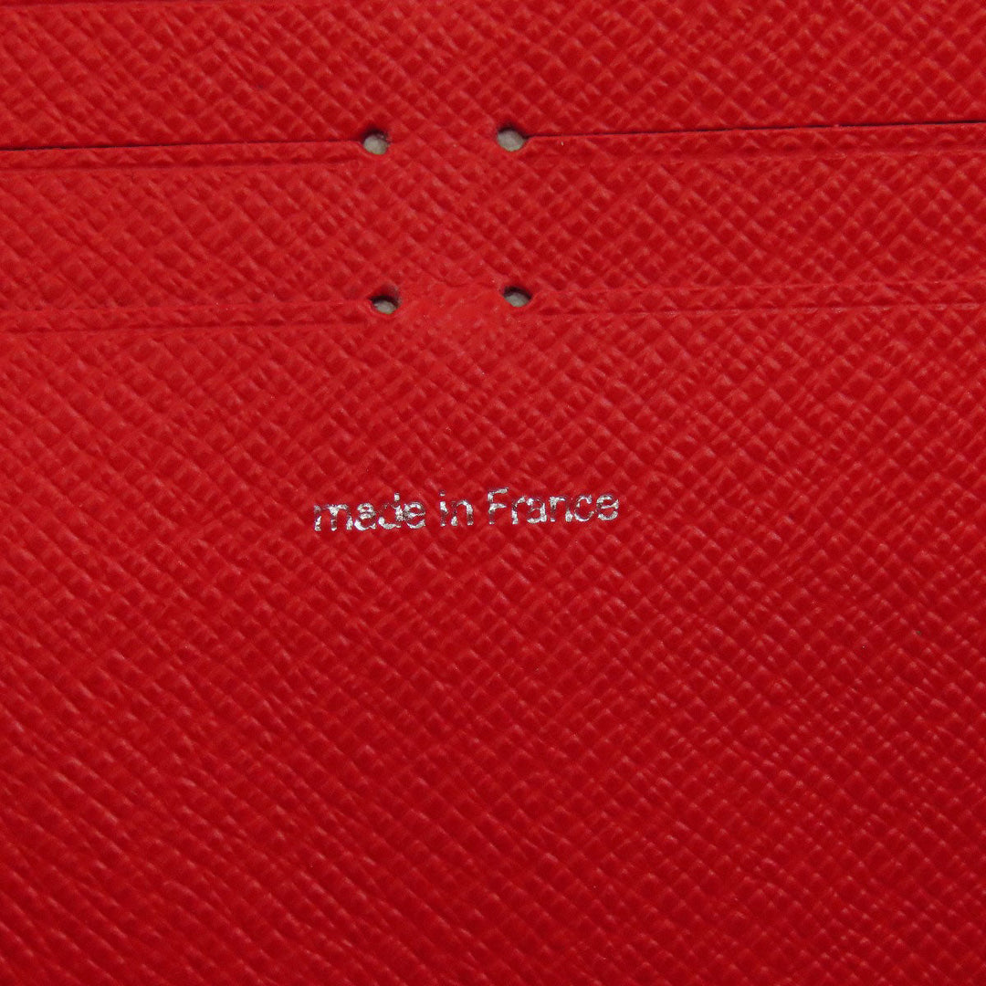 LOUIS VUITTON Long Wallet Purse M81961 Epi white Zippy wallet Yayoi Kusama Women Used Authentic