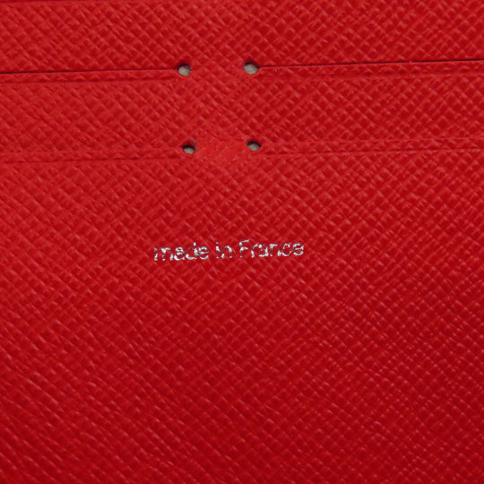 LOUIS VUITTON Long Wallet Purse M81961 Epi white Zippy wallet Yayoi Kusama Women Used Authentic