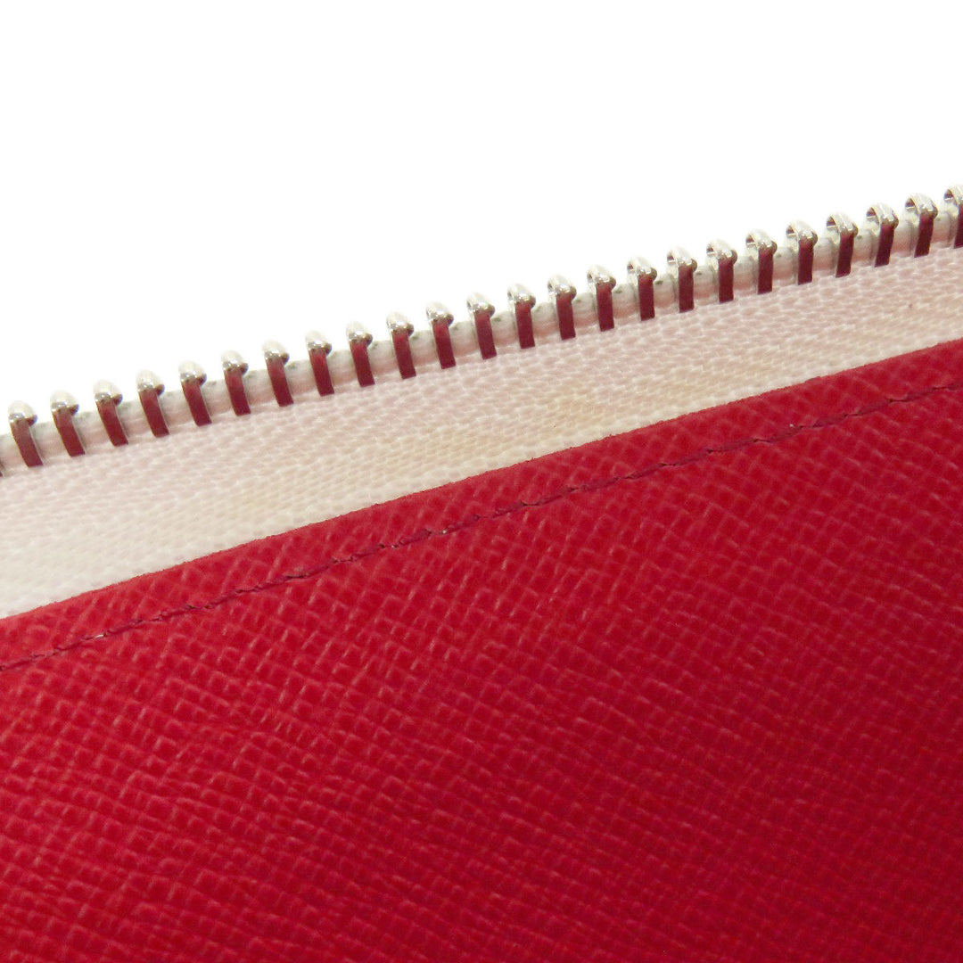 LOUIS VUITTON Long Wallet Purse M81961 Epi white Zippy wallet Yayoi Kusama Women Used Authentic
