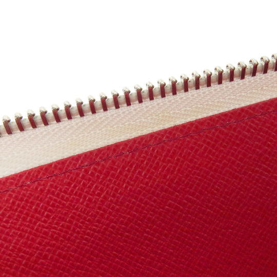 LOUIS VUITTON Long Wallet Purse M81961 Epi white Zippy wallet Yayoi Kusama Women Used Authentic
