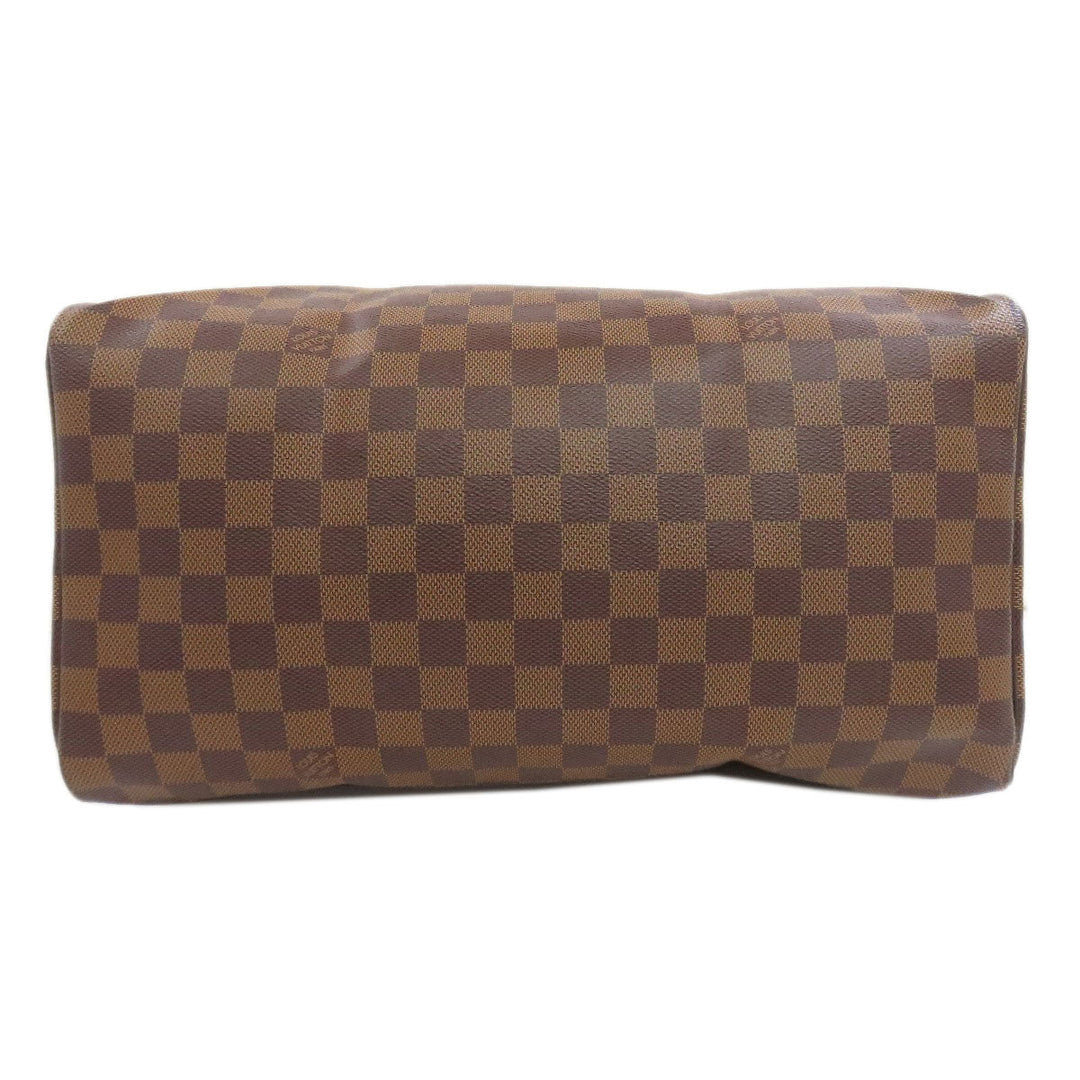 LOUIS VUITTON Boston Duffel bag N41363 Damier canvas Brown Speedy 35 Women Used Authentic