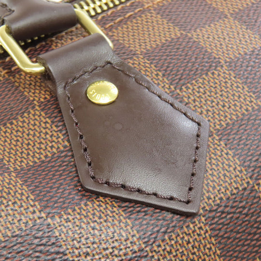 LOUIS VUITTON Boston Duffel bag N41363 Damier canvas Brown Speedy 35 Women Used Authentic
