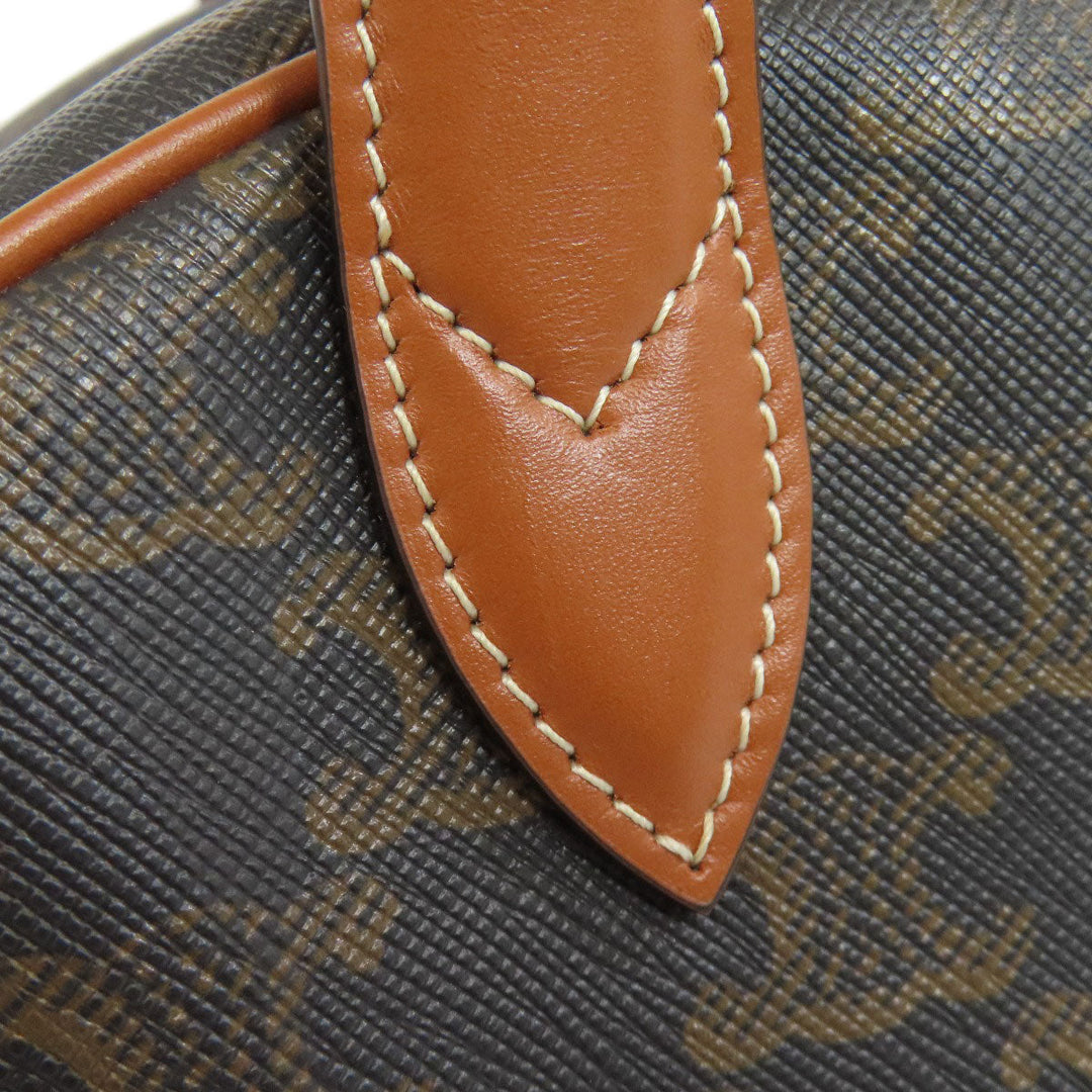 CELINE Handbag PVC Brown Triomphe