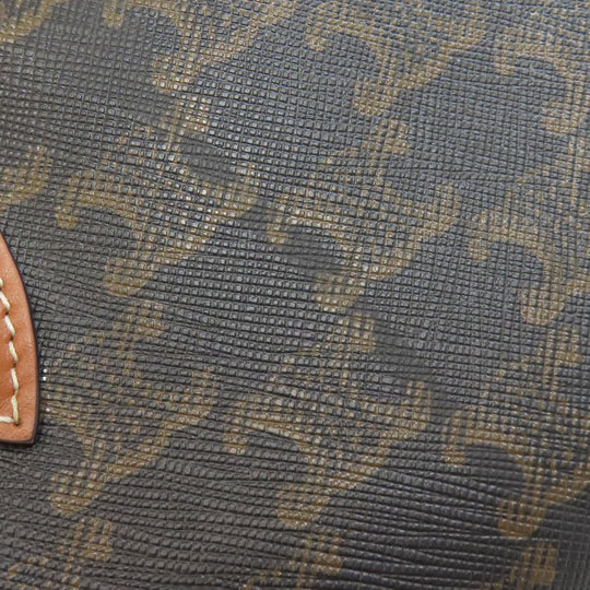 CELINE Handbag PVC Brown Triomphe
