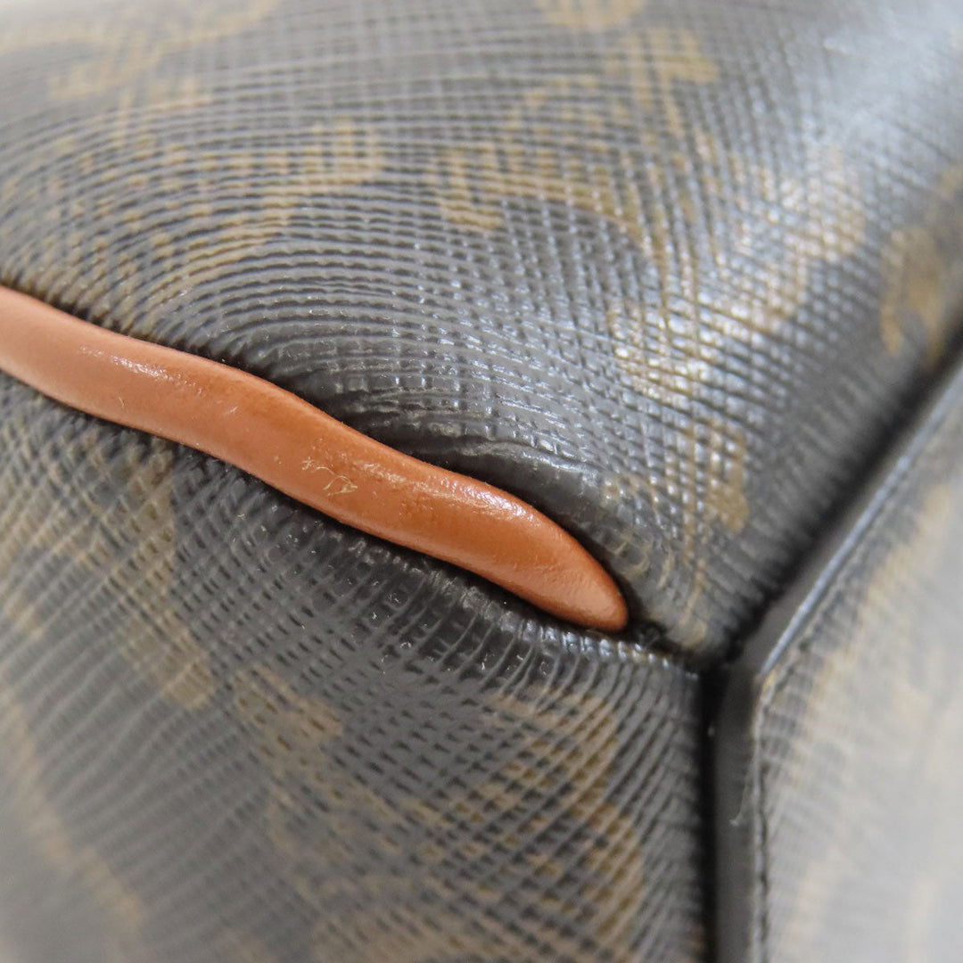 CELINE Handbag PVC Brown Triomphe