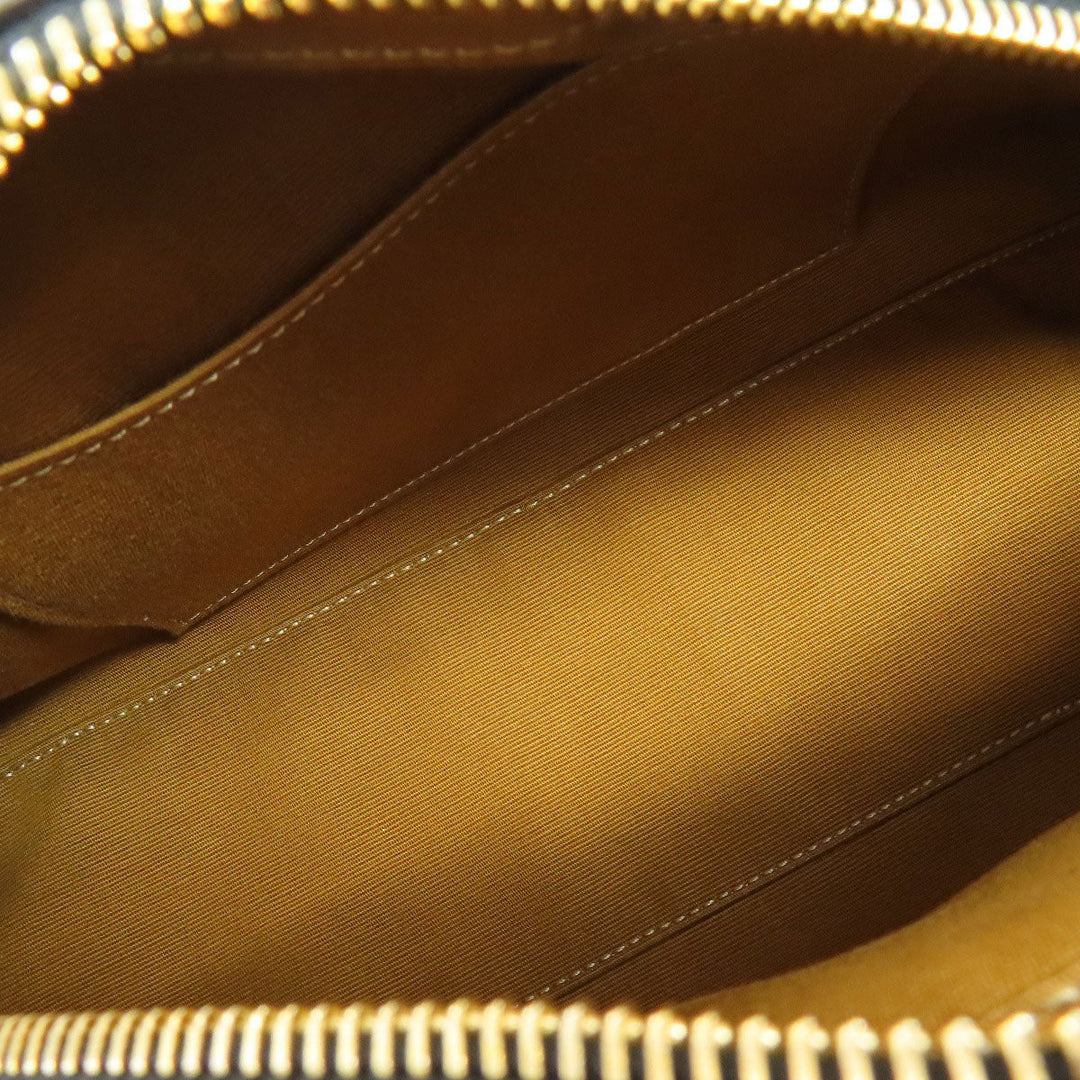 CELINE Handbag PVC Brown Triomphe