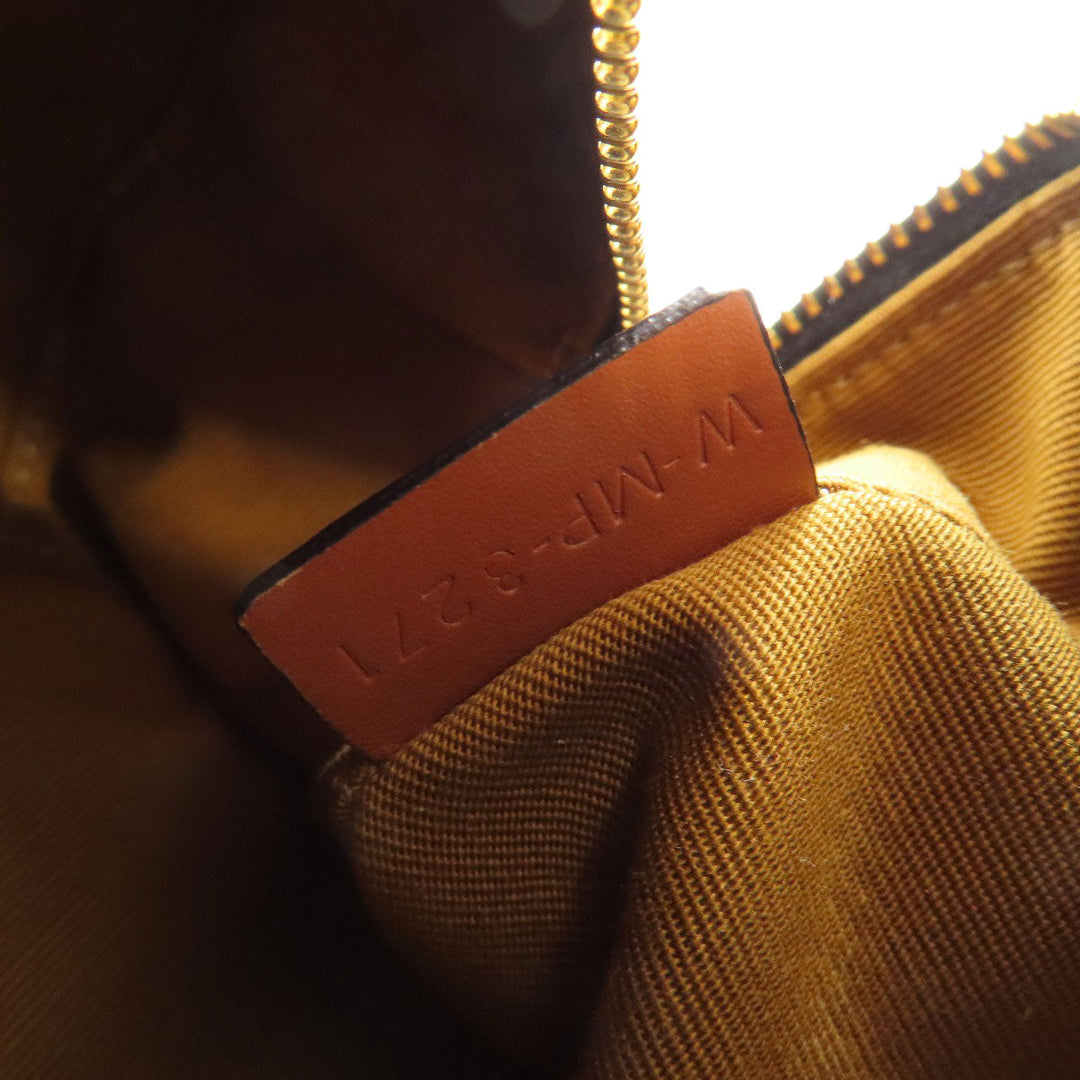 CELINE Handbag PVC Brown Triomphe