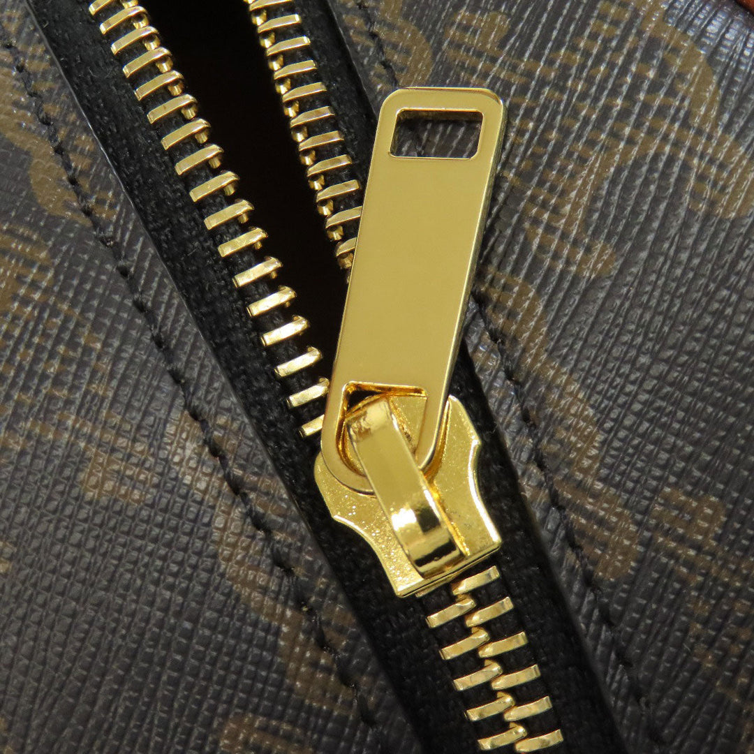 CELINE Handbag PVC Brown Triomphe