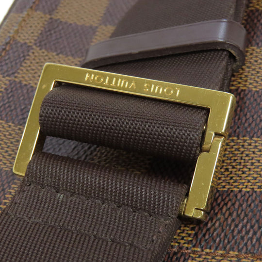 LOUIS VUITTON Sling bag N51994 Damier canvas Brown Geronimos Women Used Authentic