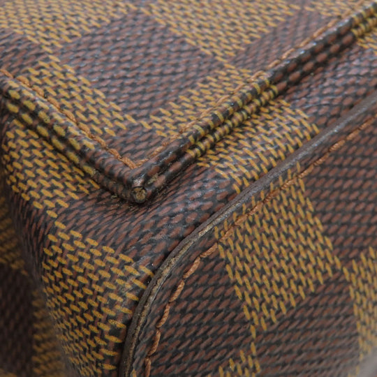 LOUIS VUITTON Sling bag N51994 Damier canvas Brown Geronimos Women Used Authentic