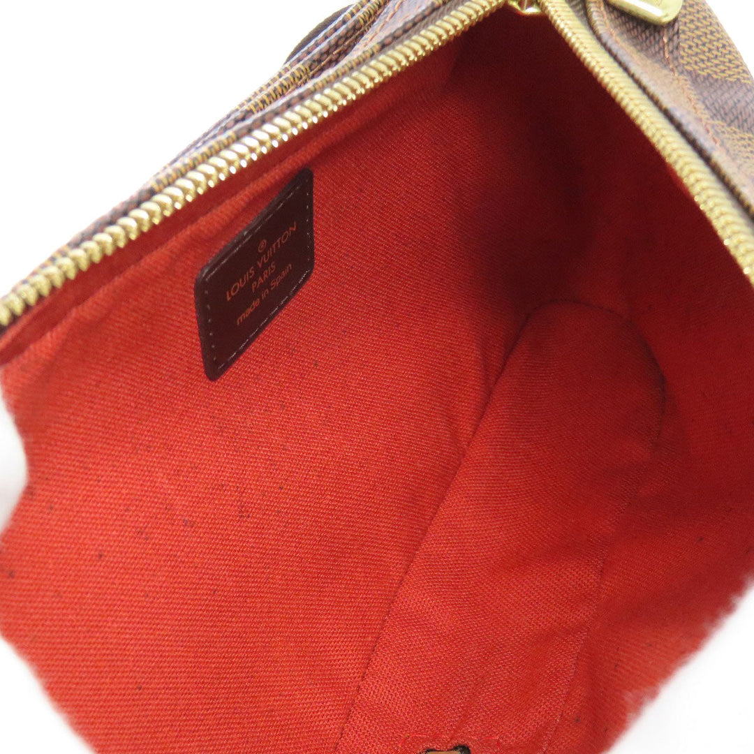 LOUIS VUITTON Sling bag N51994 Damier canvas Brown Geronimos Women Used Authentic