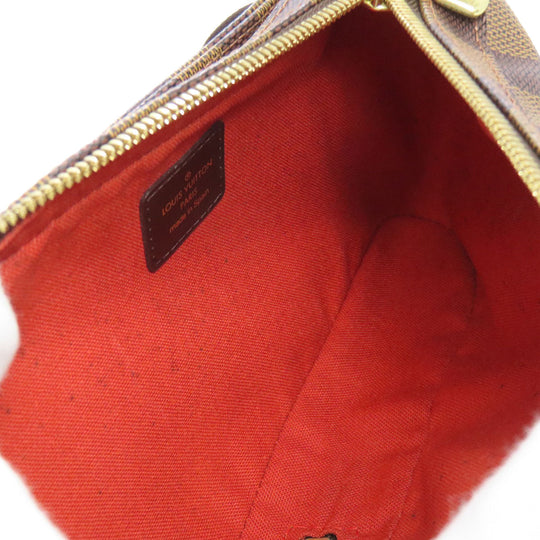 LOUIS VUITTON Sling bag N51994 Damier canvas Brown Geronimos Women Used Authentic