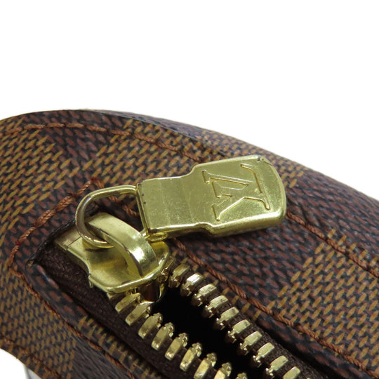 LOUIS VUITTON Sling bag N51994 Damier canvas Brown Geronimos Women Used Authentic