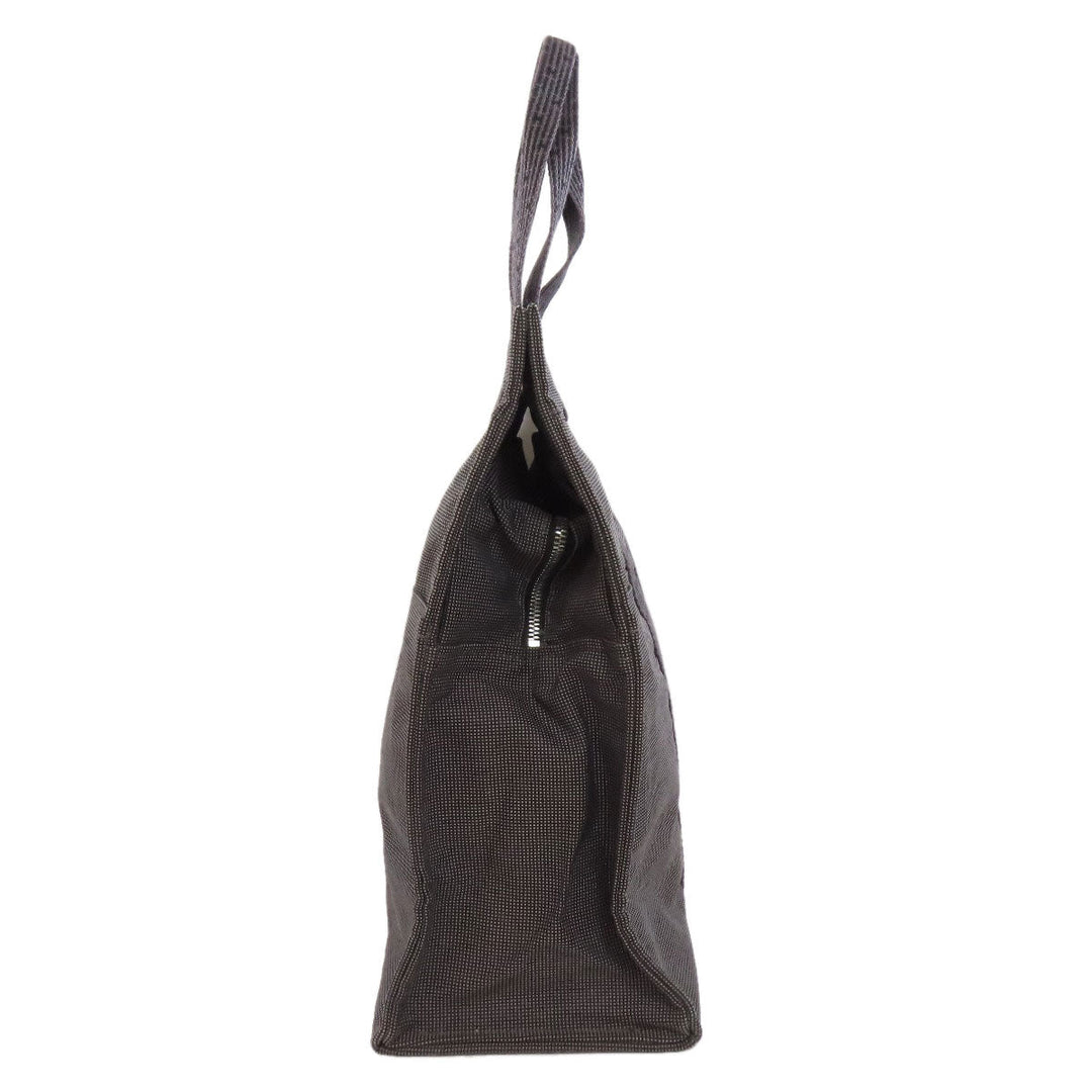 HERMES Handbag canvas gray Her LineGM