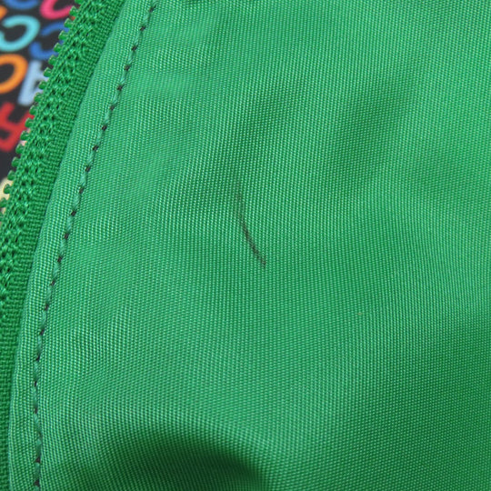 GUCCI Backpack 650288 Nylon green The north face collaboration Women Used Authentic