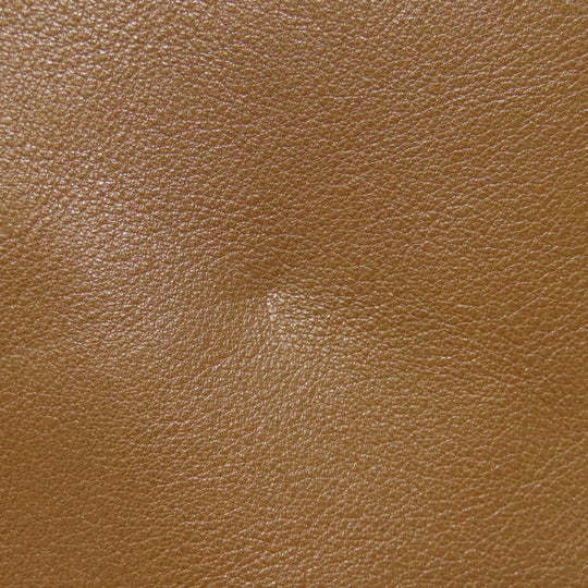 HERMES Shoulder Bag Calfskin Brown Varda 35 Silver Metal Women Used Authentic
