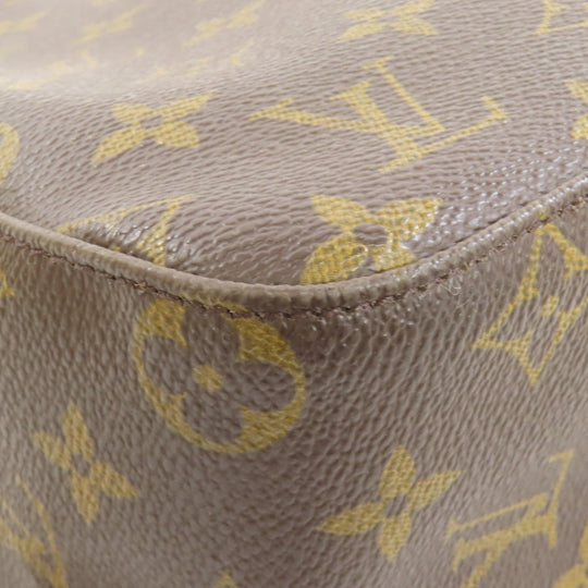 LOUIS VUITTON Handbag M51146 Monogram canvas Brown LoopingMM Women Used Authentic