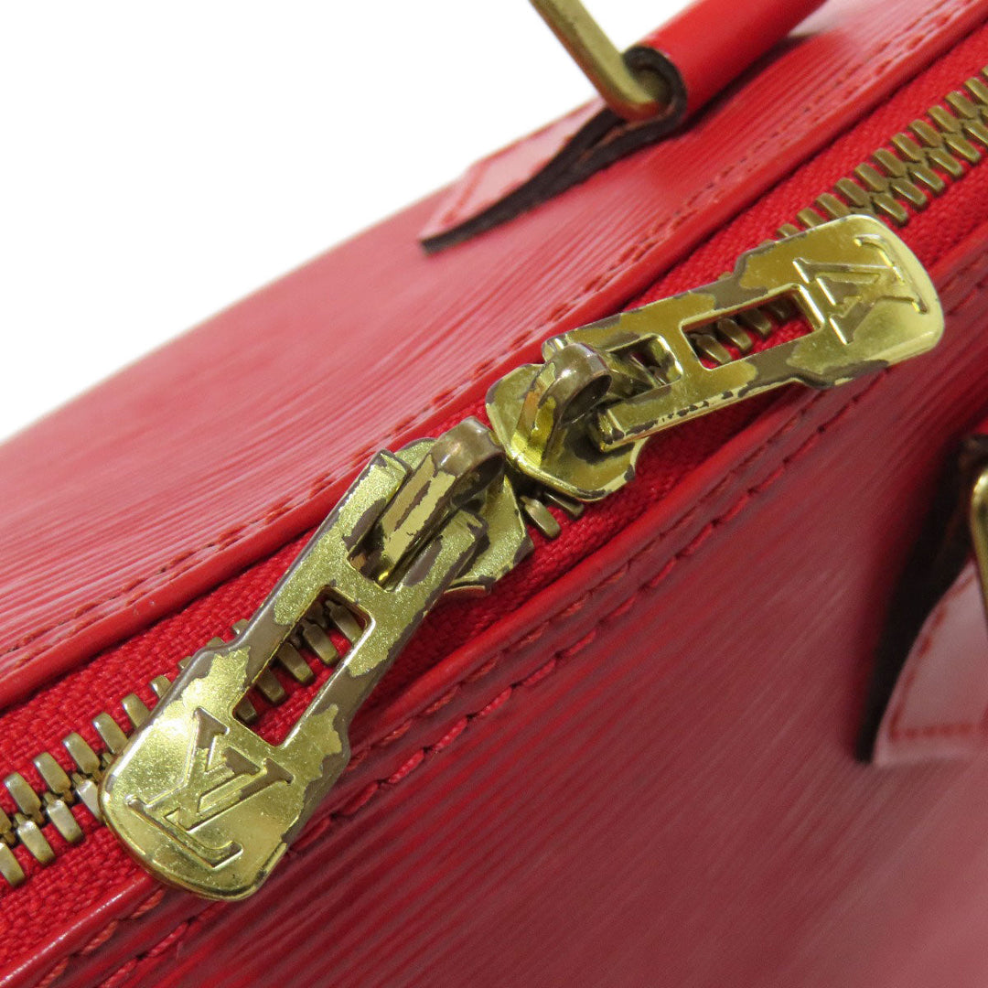 LOUIS VUITTON Handbag M52147 Epi Red Alma Women Used Authentic