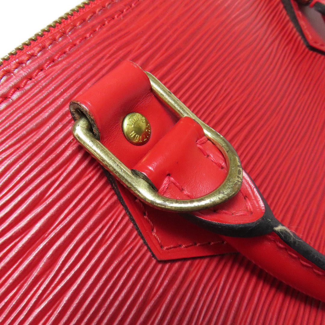 LOUIS VUITTON Handbag M52147 Epi Red Alma Women Used Authentic