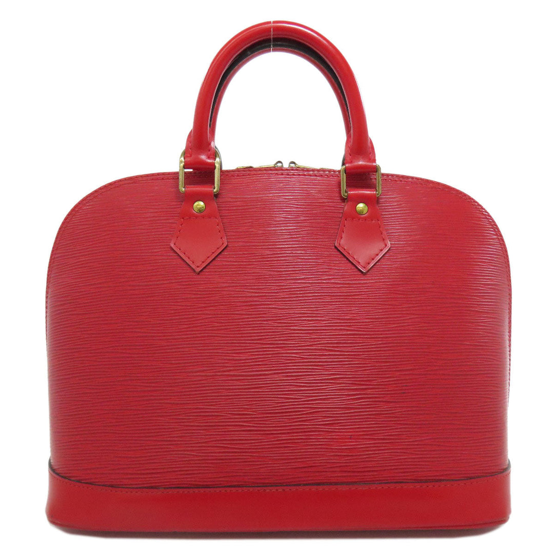 LOUIS VUITTON Handbag M52147 Epi Red Alma Women Used Authentic