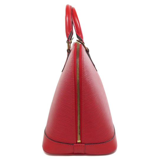 LOUIS VUITTON Handbag M52147 Epi Red Alma Women Used Authentic