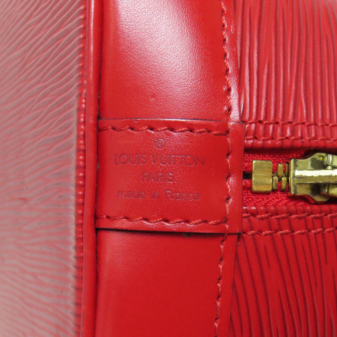 LOUIS VUITTON Handbag M52147 Epi Red Alma Women Used Authentic