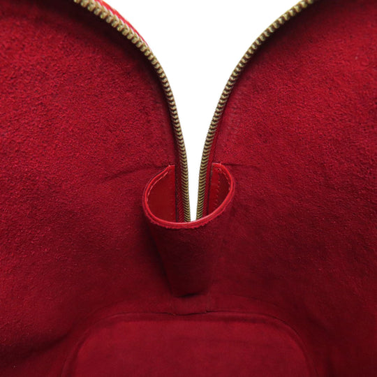 LOUIS VUITTON Handbag M52147 Epi Red Alma Women Used Authentic