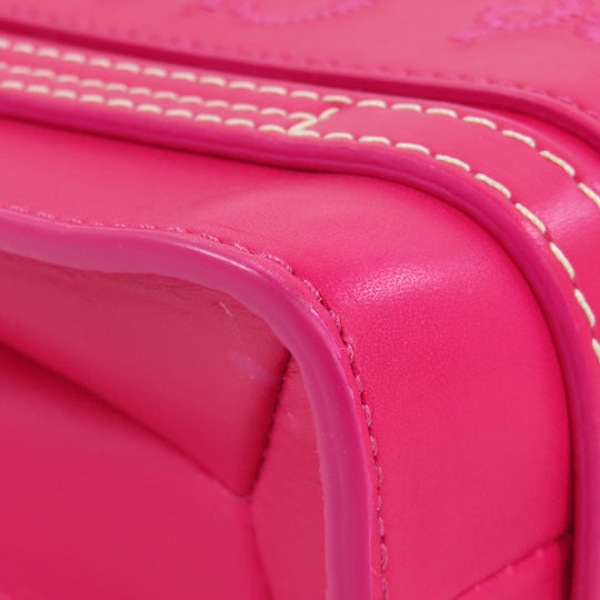 Chloe Handbag leather pink Woody Mini 2WAY Women Used Authentic