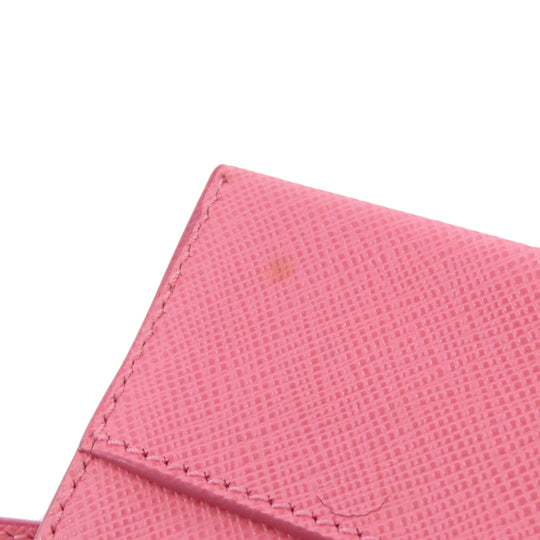 PRADA Shoulder Bag BT1020 Safiano pink logo