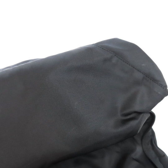 PRADA Tote Bag Nylon black logoMetal Women Used Authentic