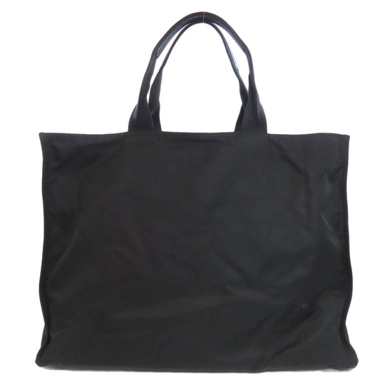 PRADA Tote Bag Nylon black logoMetal Women Used Authentic