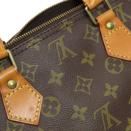 LOUIS VUITTON Boston Duffel bag M41522 Monogram canvas Brown Speedy 40