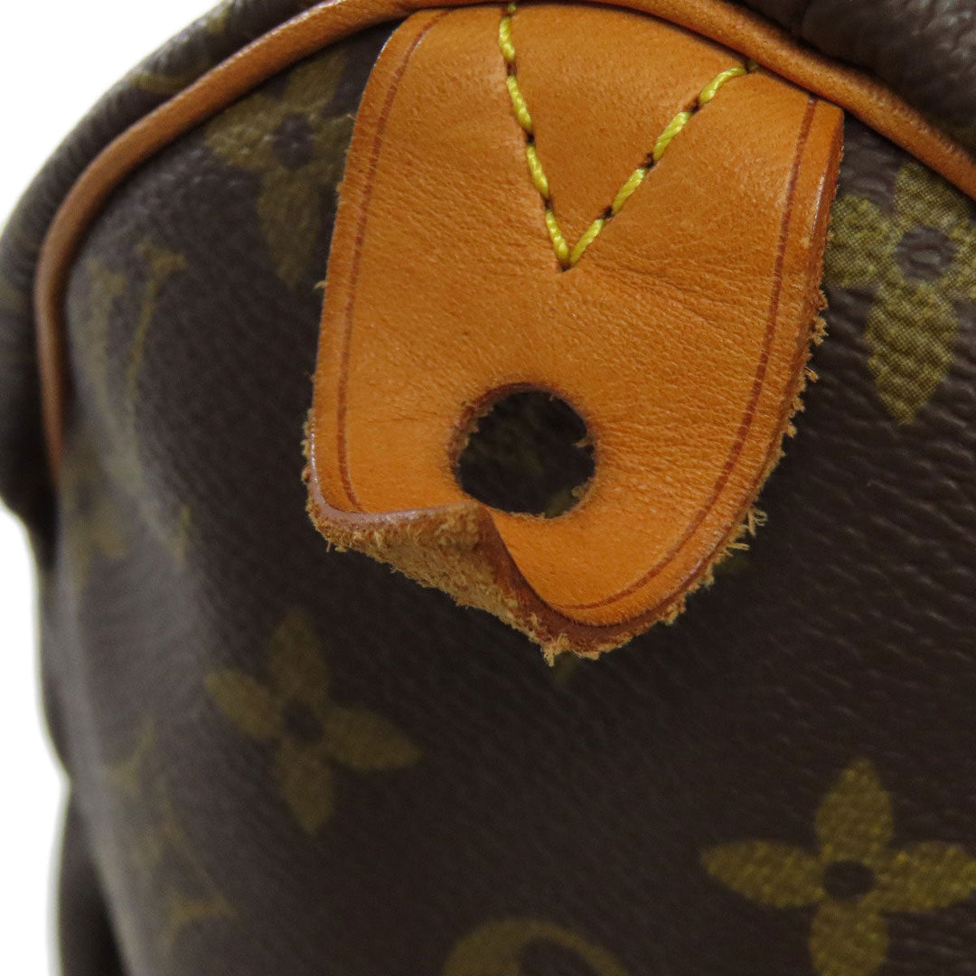 LOUIS VUITTON Boston Duffel bag M41522 Monogram canvas Brown Speedy 40