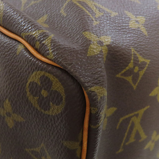 LOUIS VUITTON Boston Duffel bag M41522 Monogram canvas Brown Speedy 40