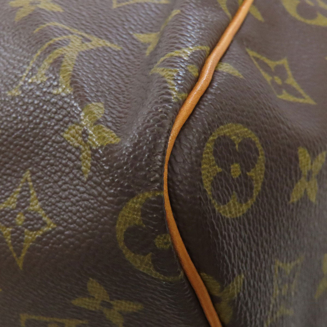 LOUIS VUITTON Boston Duffel bag M41522 Monogram canvas Brown Speedy 40