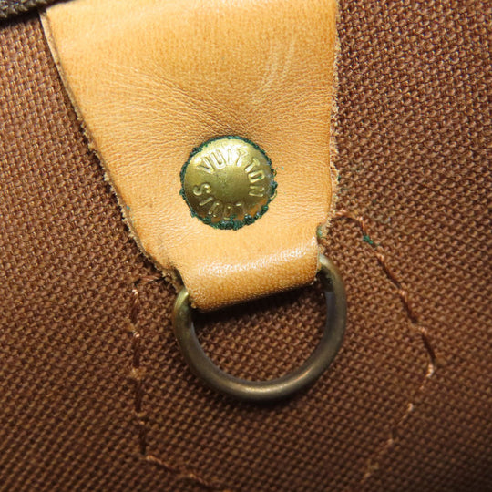 LOUIS VUITTON Boston Duffel bag M41522 Monogram canvas Brown Speedy 40