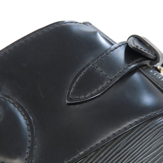 LOUIS VUITTON Handbag M59262 Epi black Passy PM Women Used Authentic