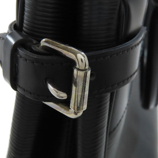 LOUIS VUITTON Handbag M59262 Epi black Passy PM Women Used Authentic