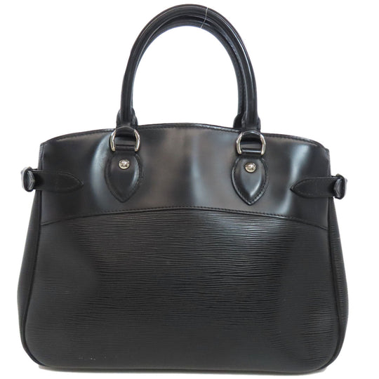 LOUIS VUITTON Handbag M59262 Epi black Passy PM Women Used Authentic