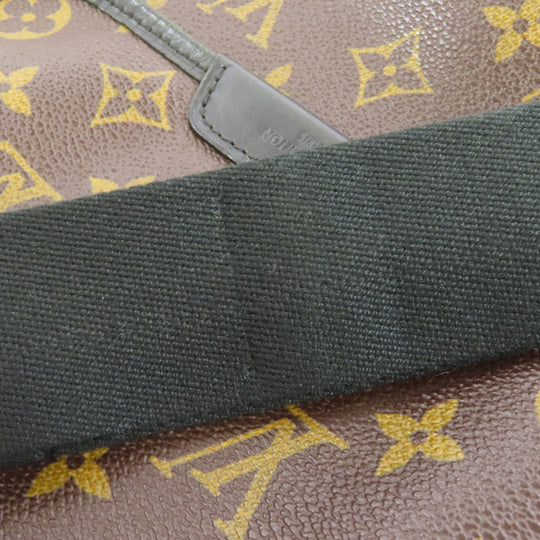 LOUIS VUITTON Shoulder Bag M56717 Monogram canvas Brown Monogram Macassar Bus PM Women Used Authentic