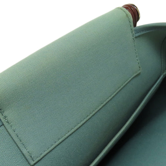 HERMES Handbag Towar Officche mint Cava Elan